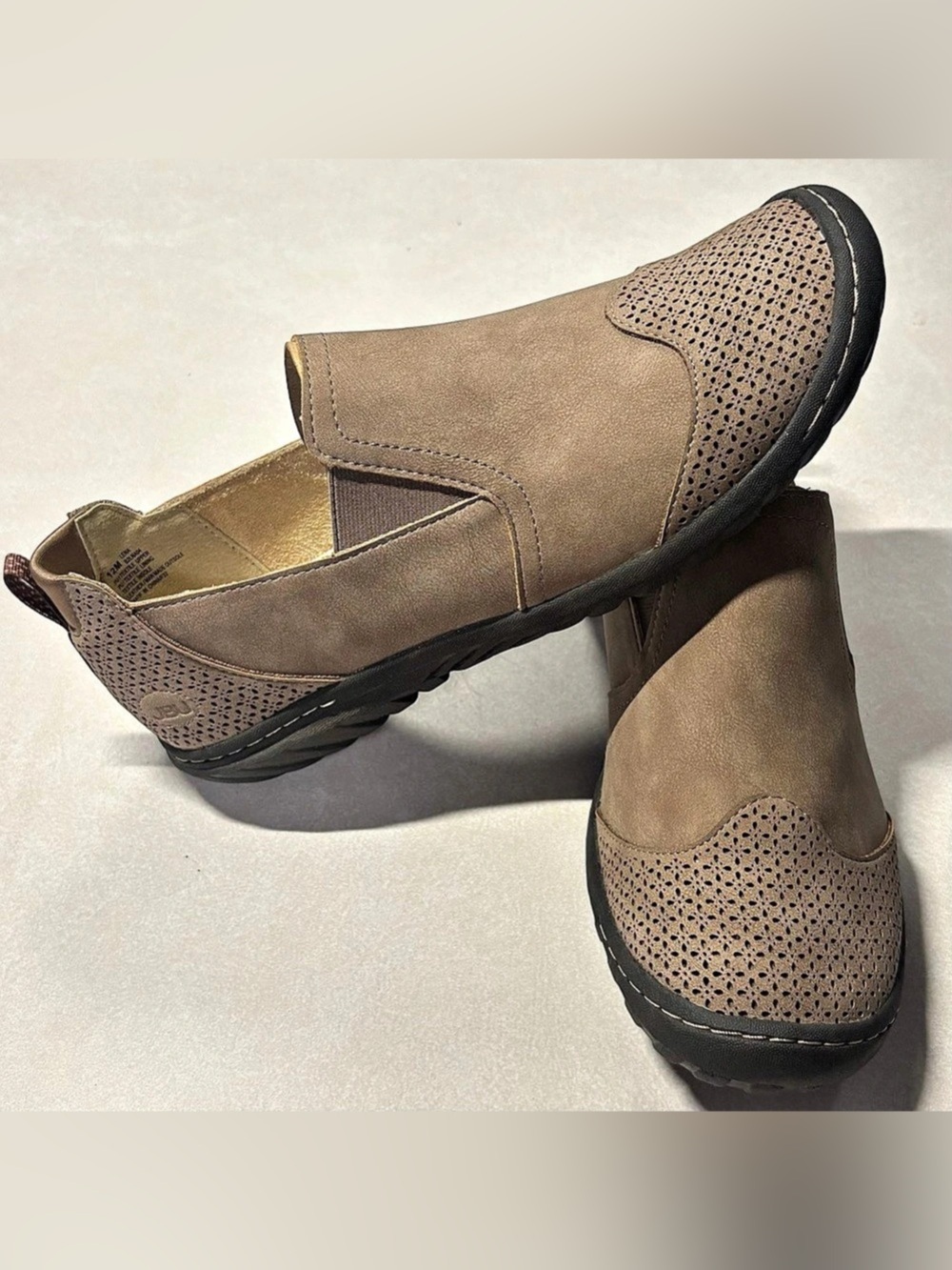 Jambu Lena Leather Slip-On Moccasins US 12M